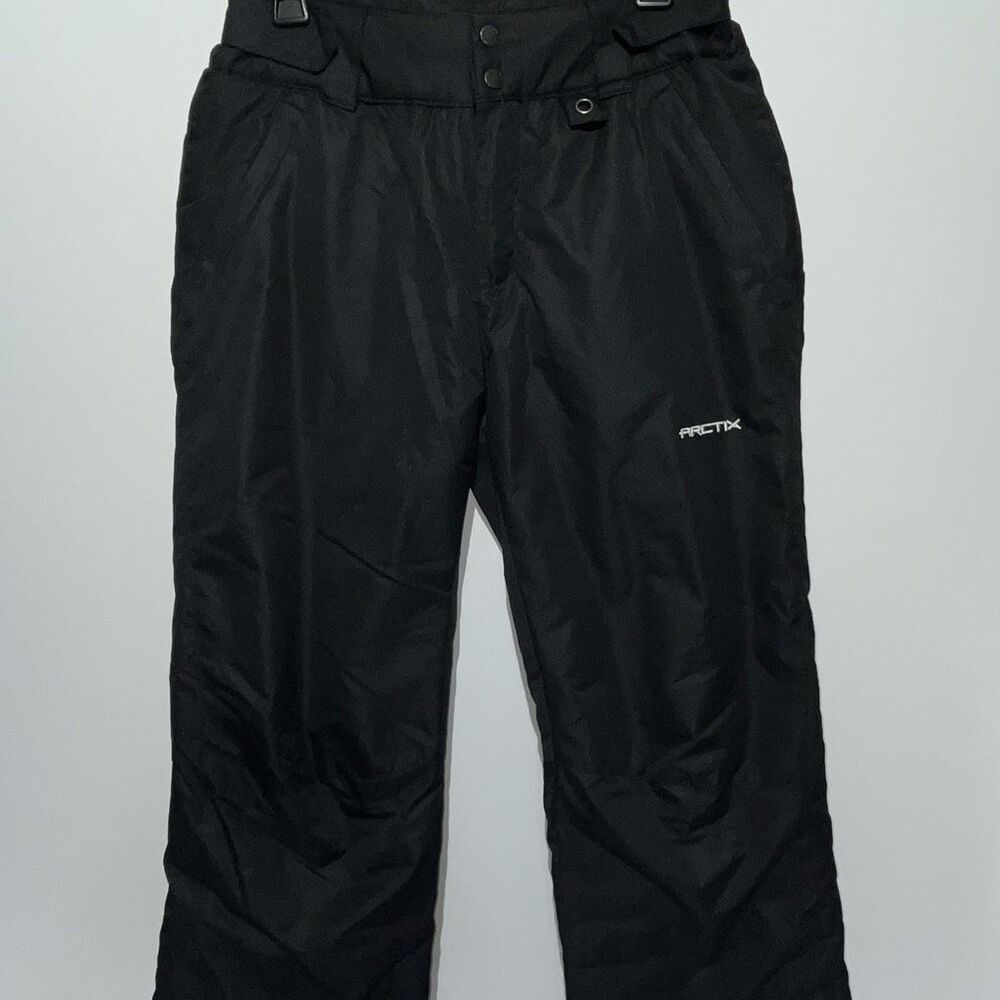 Arctix Women's Black 3K Thermalock Coating Snowboard Ski Snow Pants Size Medium